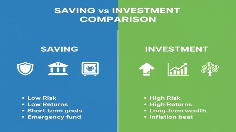 Savings vs Investments